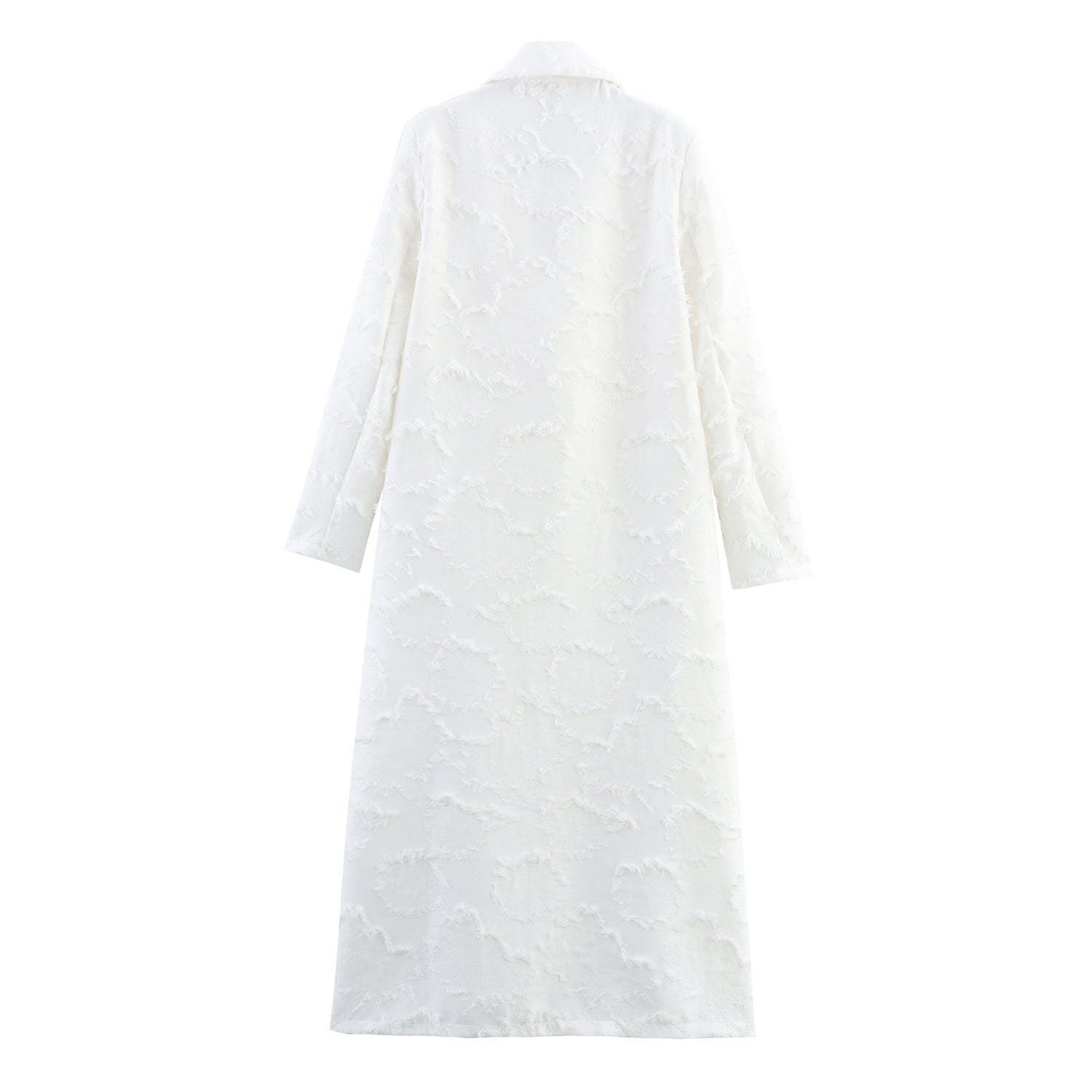 Women's Wear Tassel Texture Fabric Coat